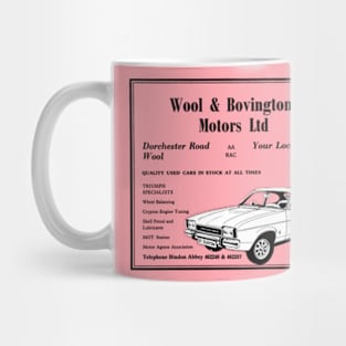 FORD CAPRI II - dealer advert Mug